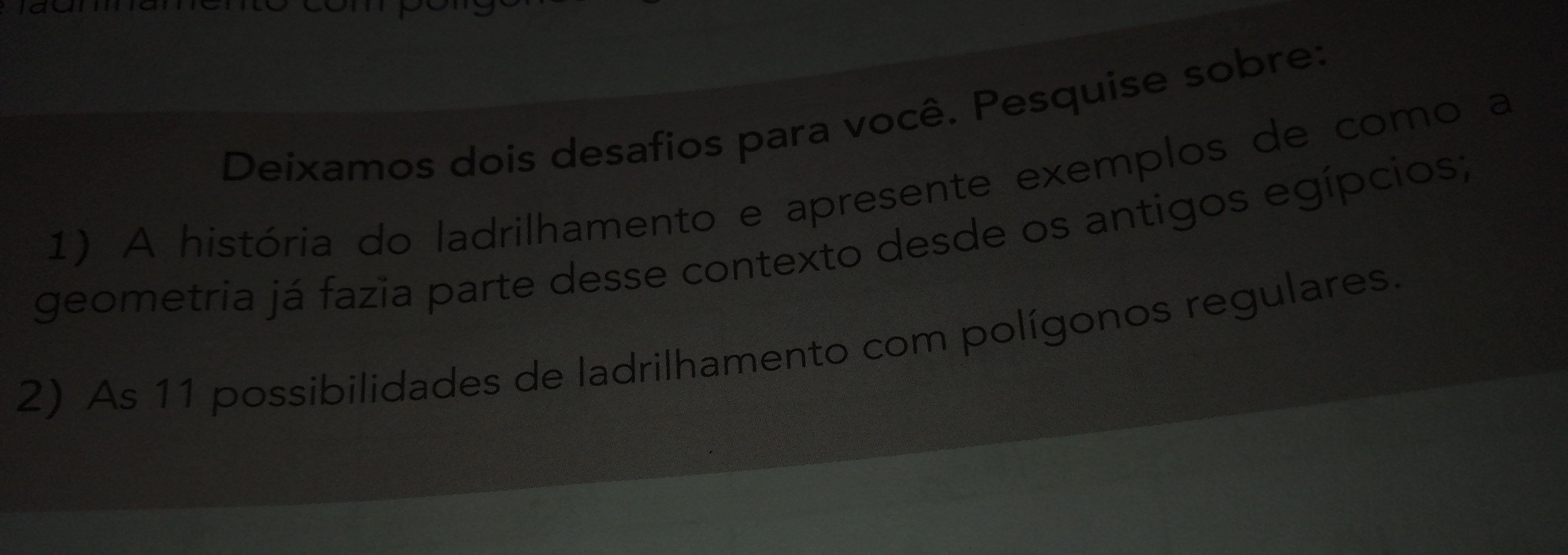 A História Do Ladrilhamento E Apresente Exemplos